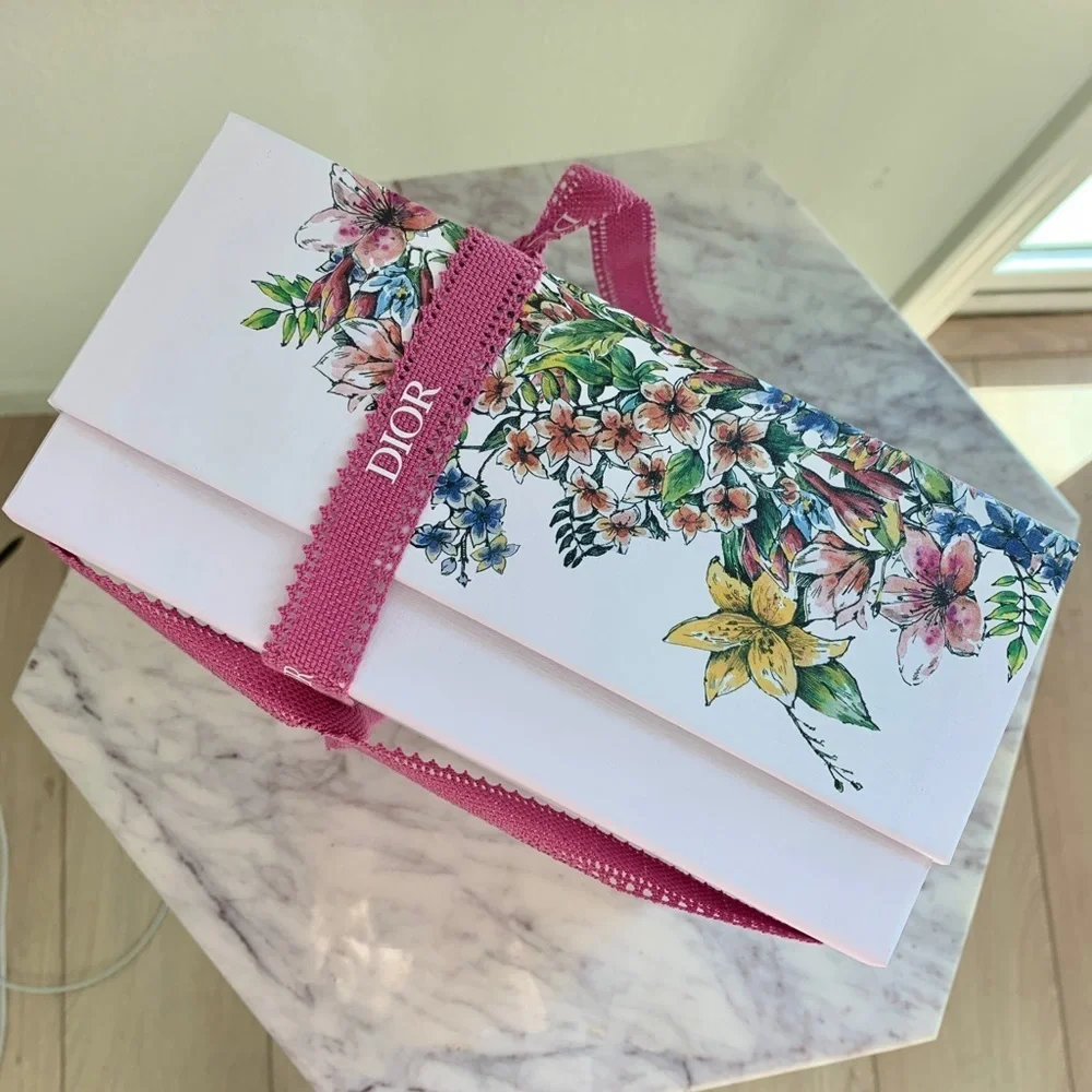 💐 DIOR Blooming Bouquet Floral Collectible Gift Box with Ribbon